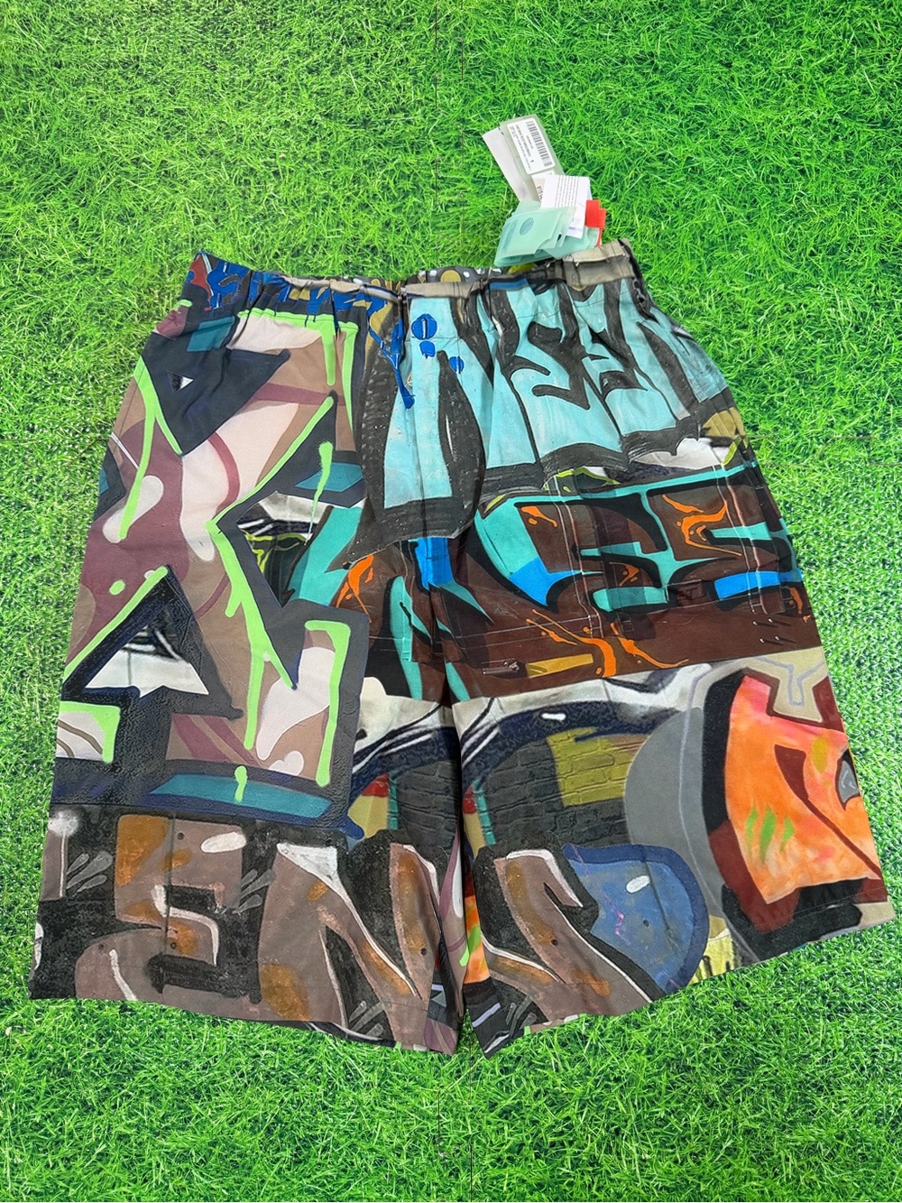 Off-White Mens Neen Allover Lounge Shorts New With Tags Size Small 11” Inseam
